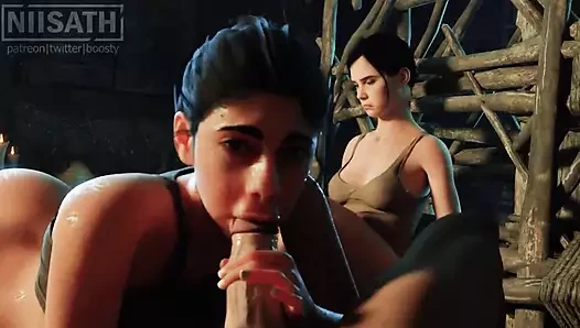 Niisath ateşli 3 boyutlu seks hentai derlemesi -83