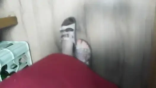 Yıpranmış Birkenstock ayakkabıları