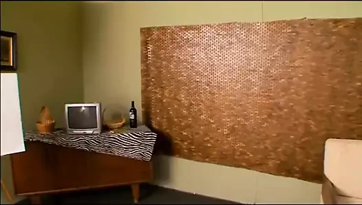 Seksi abanoz babes başlangıç ​​bir üçlü