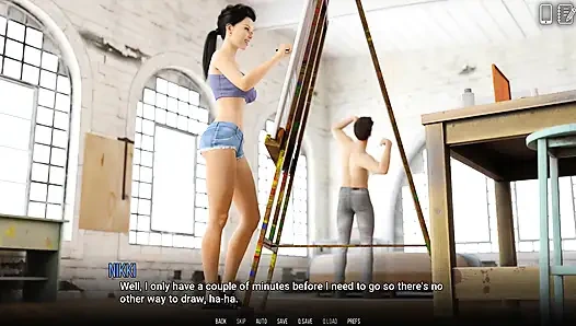 Problemler üniversitesi: seksi kız, erotik sanat bölüm 44