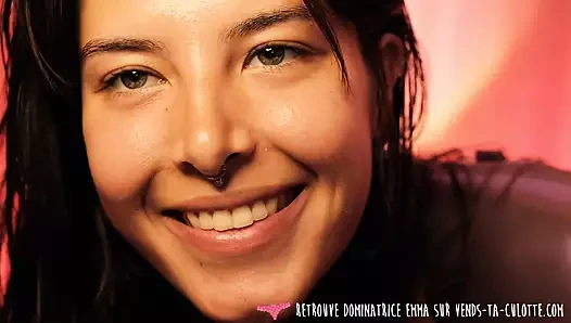 Vends-ta-culotte - nasıl yapacağını gösteren çarpıcı bir Fransız dominatrix ile anal eğitim