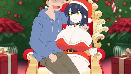 Audrey'nin seksle yaramaz Noel'i (çizgi film pornosu)