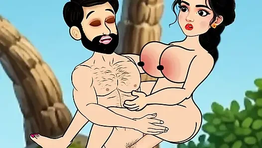 Koca ve karı teknede oturup denize gittiler ve orada koca, büyük penisli güzel bir karısını sevişti, büyük göğüslü güzel bir eş.