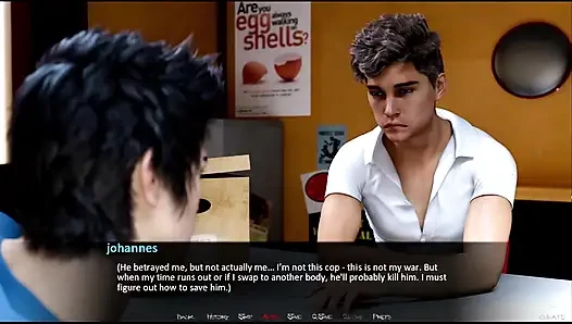 İhanete uğradı #3 - sarışın Kadın Johannes'e striptiz gösterisi yaptı ... Sophia Johannes'e oral seks yaptı