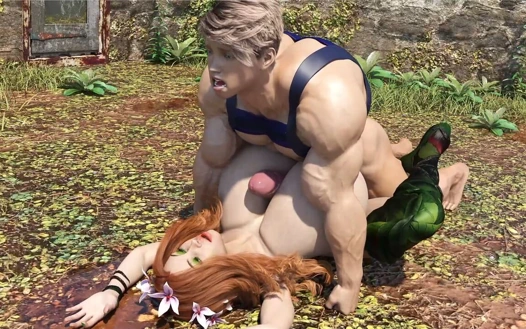 Büyük memeli kızıl saçlı kadın göğüslerini sikiyor yarak düşkünü süper kahramanlar 64