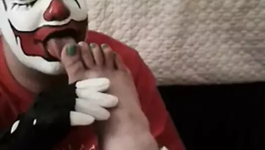 Boyut 12 ayak ibadet tarafından flipflop the palyaço