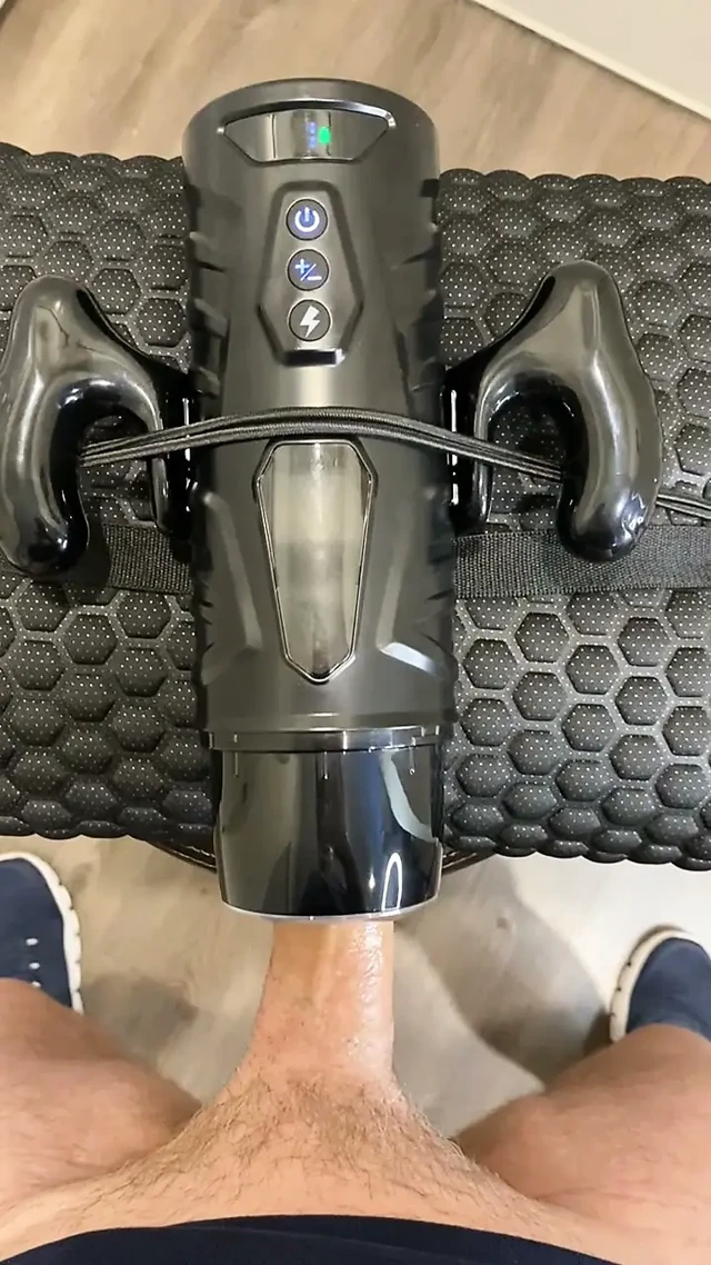 Big Stroker Toy Makes Me Cum Four Times! POV Demo