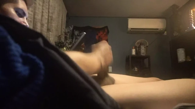 Seksi boşalma tek başına her yere boşalıyor