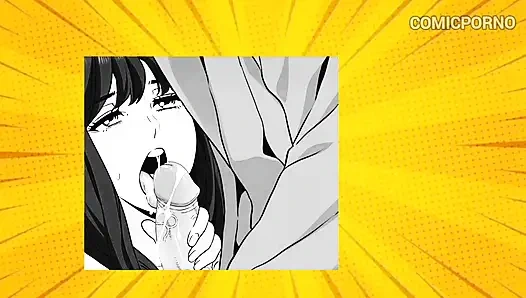 En iyi arkadaşımın göt deliği yarağımı emiyor - çizgi roman