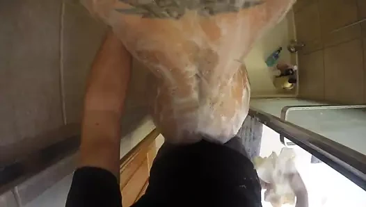 yapar benim bf çük sert altında the duş