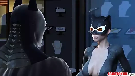 Büyük yaraklı Batman ateşli götlü kedi kadını sikiyor