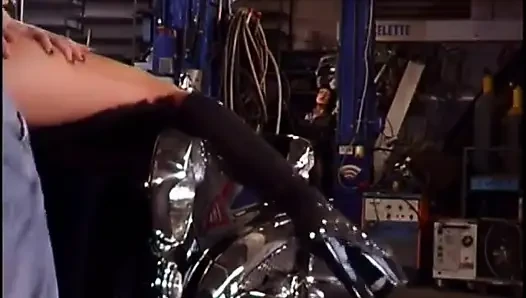 Muscular hunk gets a good fucking from his stunning girlfriend