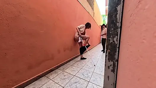 Ara sokakta kör bir kızla zamanı dondurarak sihirli alkış