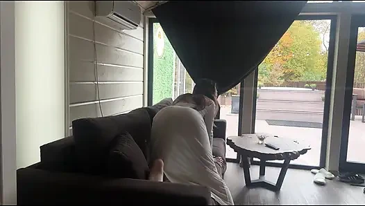 Mükemmel sabah yogası tanrıçası