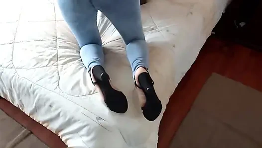 I pull up my jeans four times so my stepson can ejaculate and not get me pregnant.