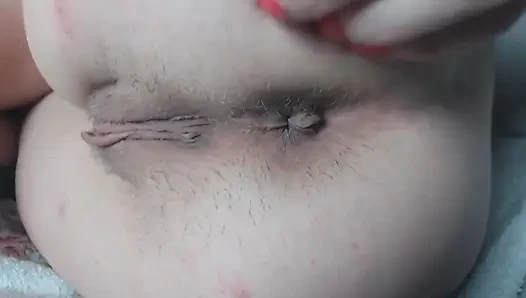 Kıllı deliklerimle oynuyorum yakın çekim