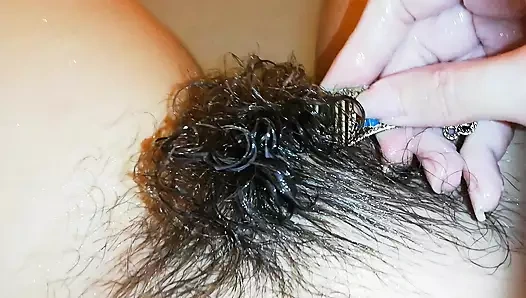 Su altında aşırı kıllı çalı