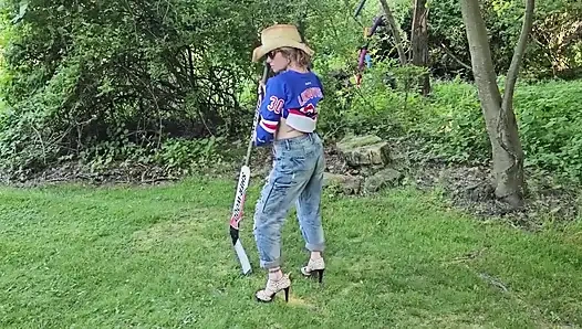 ONLY FAN leak Face Exposed Mistress Thursday Getting ready for the Game with her Big Tits bouncing