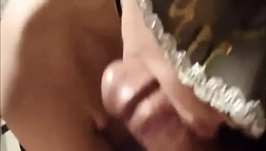 Sıcak eş üzerinde gerçek ev yapımı