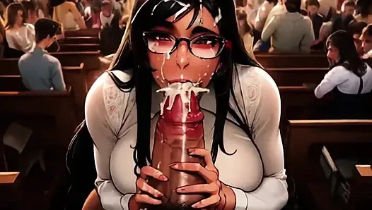 Kilise kızları çok yarak düşkünü!