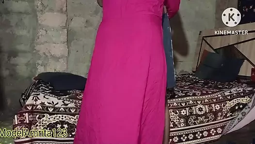 Ateşli Hintli desi kayınbiraderi ve kayınbiraderi ateşli seks