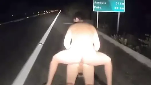 Brezilya kahrolası üzerinde yol