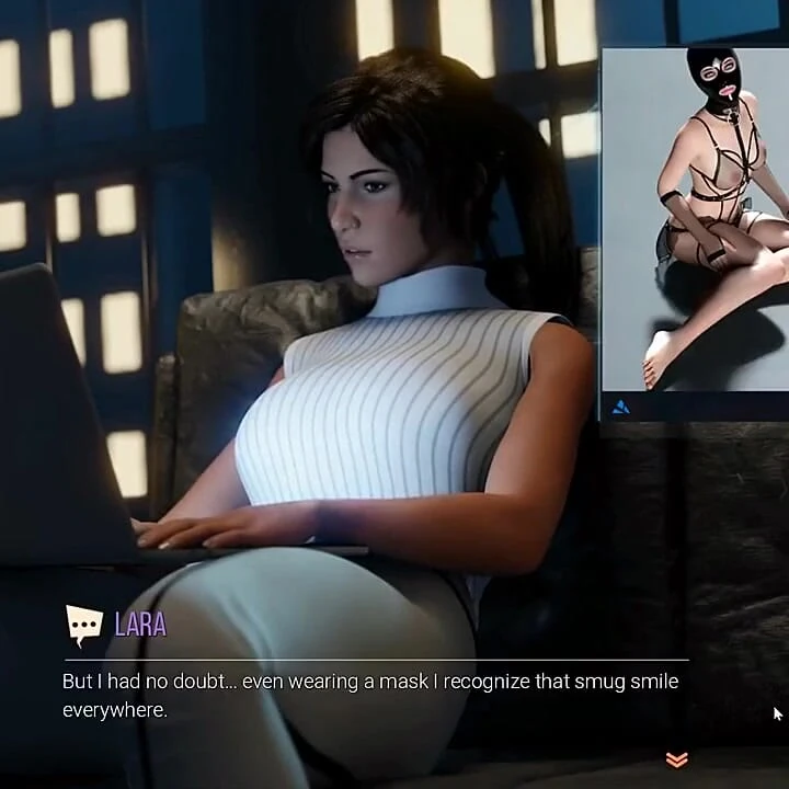 Croft Adventures Oyunu Hentai Parodisi Bölüm 8 Sürpriz Kütüphaneci BDSM Online Yapacak!