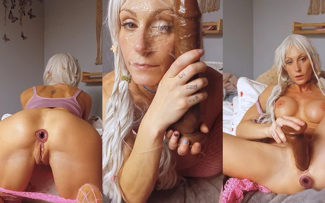 Vanessa Hastings грязный трах с большим черным членом-дилдо