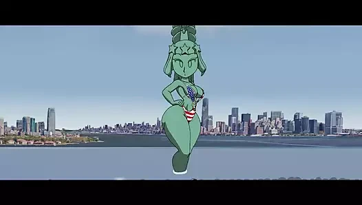 Özgürlük heykeli xxx dereceli bağımsızlık günü muhteşem - özgürlüğün birden fazla şekilde çaldığı yer