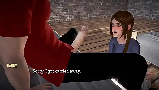 Harry ile hayatta bir kez elle muamele ve öpüşmeyi öğrenin