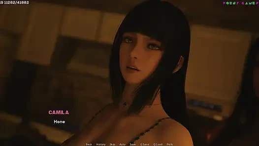 Shamandev'in arzu gölgeleri - genç Yuria zenciyle sikiliyor: resmi ilk büyük zenci sahnesi 56