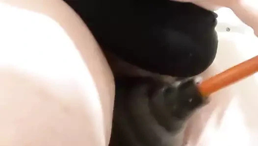 Disgusting Pig Fucks Plunger