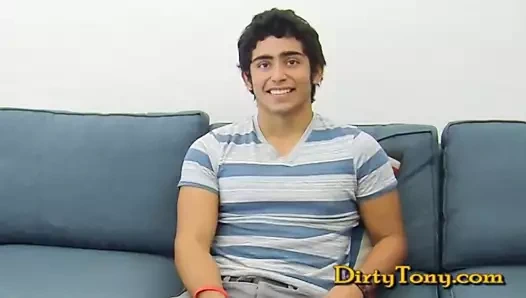 kesilmemiş latino jacks onun bok