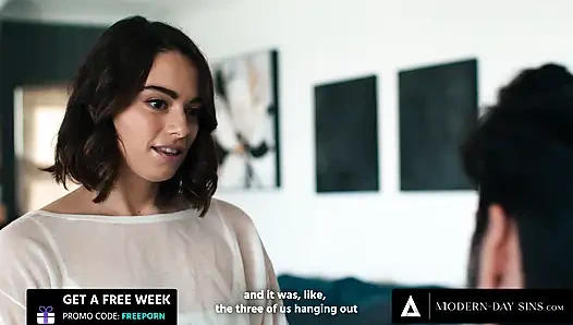 Modern zamanların günahları - yaramaz Sophia Burns eski en iyi arkadaşının kocasını pişman olmadan sikiyor