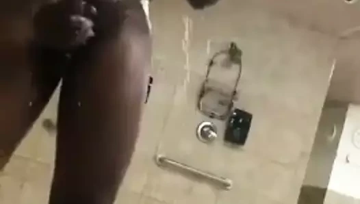 okşayarak içinde the duş