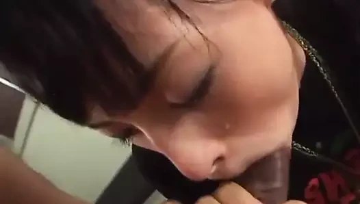 Mio kanna alır bir büyük siyah çük için oynamak ile