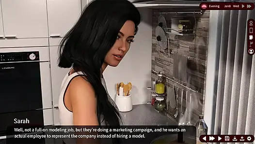 Desire Whispers 5 Alex Dr Eva ile bir toplantı yaptı ve onu açık evliliği düşünmeye zorladı