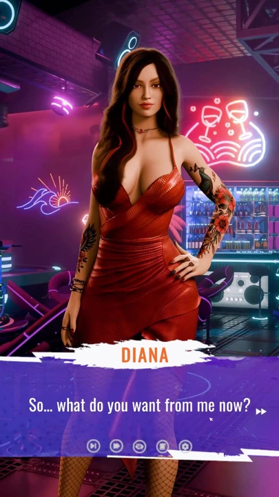 Ep17: Diana'nın çatı katında sikişiyor - büyük memeler macerası (oyun) | Klip 2