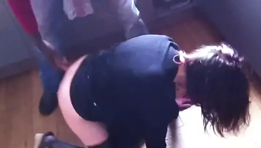 Sürtük eş olmak paylaşılan o berbat blackaddict siyah boğa boşalmak