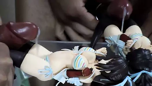 Asuka figürü bukkake 2-2