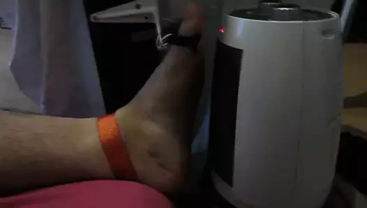 Bastinado ve falakadan sonra ısıtılarak kavrulmuş işkenceli ayak