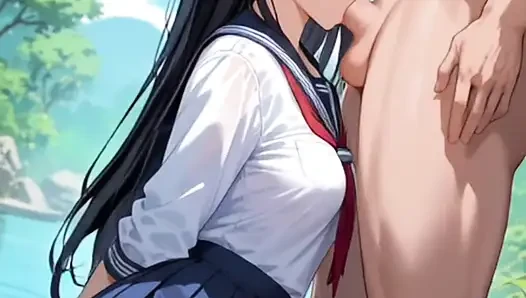 Hentai anime - güzel kız ilk kez sikişmek istiyor ve buna bayılıyor