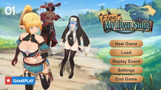 Kaç, elf ninjam! 3 boyutlu oyun bölüm 1