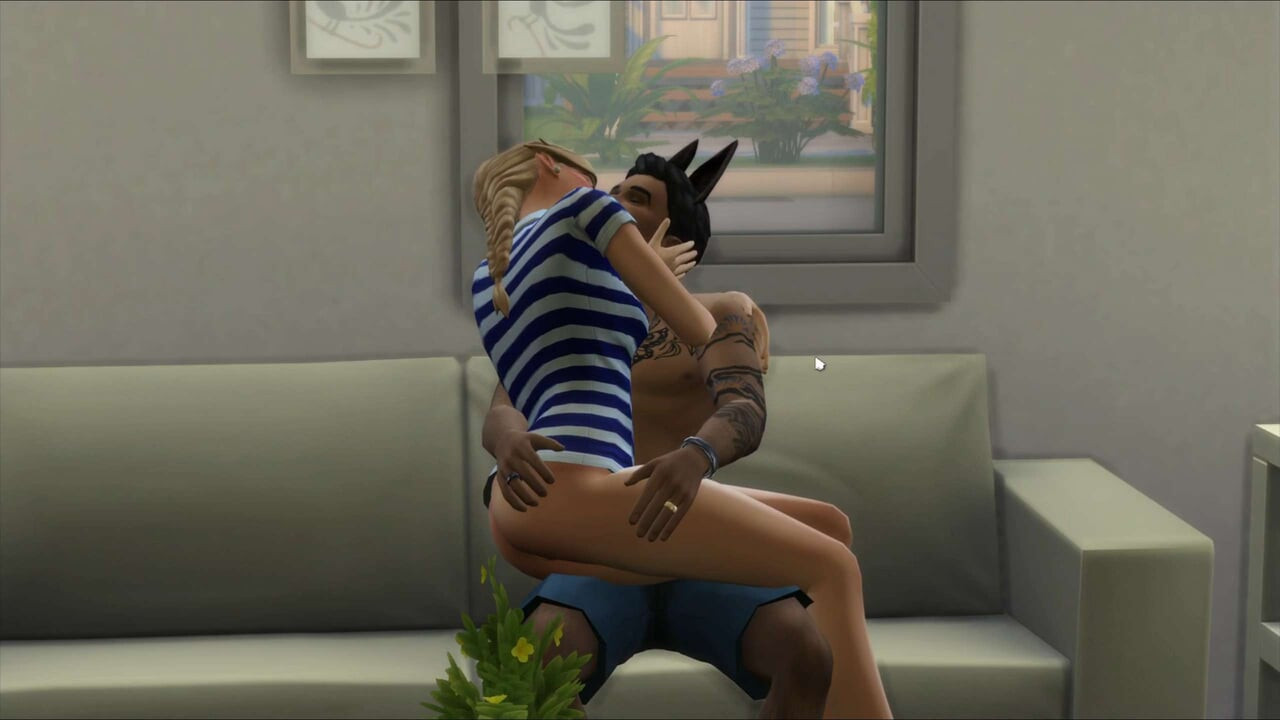 Sims 4 - kötü mod etrafta oynuyor ve komşumdan biriyle eğleniyor