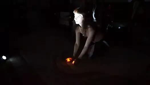 Mumla dans et (tekrar)