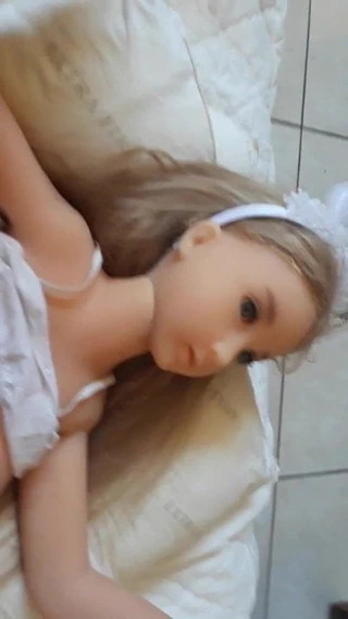 100cm seks bebek sikme içinde etek