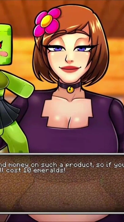 Azgın minecraft parodi jenny futanari alex'e ıslak gırtlağına kadar sakso çekiyor | Klip 3