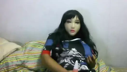 2 titreşimli kadın maskesi