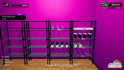 Love Shop Simulator oyunu bölüm 1 - kendi dükkan işimi kuruyorum