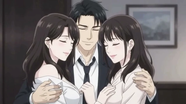 Boss's wife catch him with secretary and join them for threesome